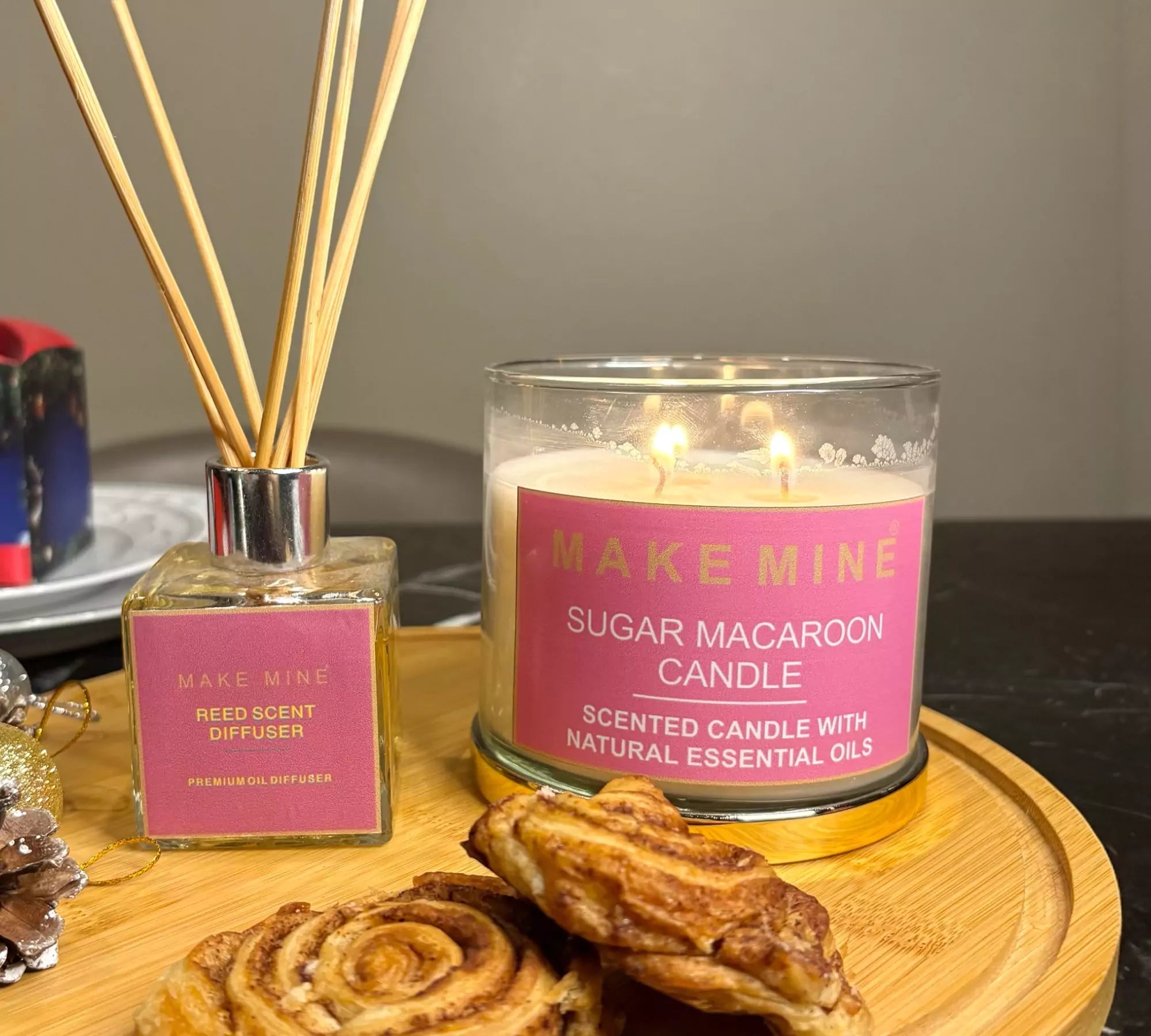 SUGAR MACAROON CANDLE